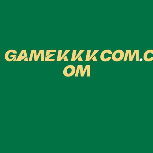 Logo da GAMEKKKCOM